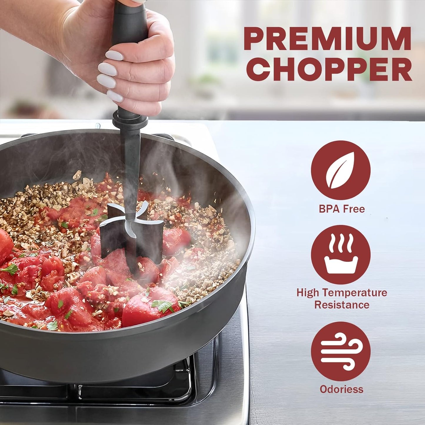 Burger Grinder & Potato Mix Tool, Meat & Poultry Tenderizers
