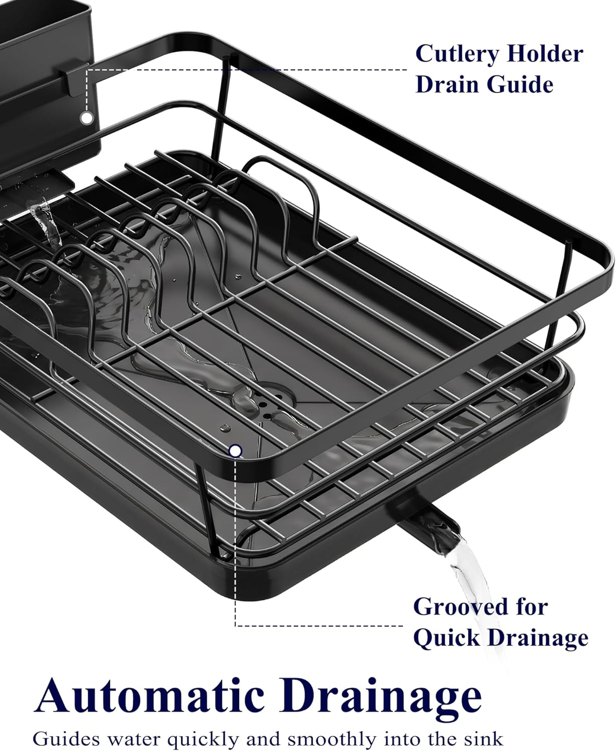 Dish Drying Rack for Kitchen Counter